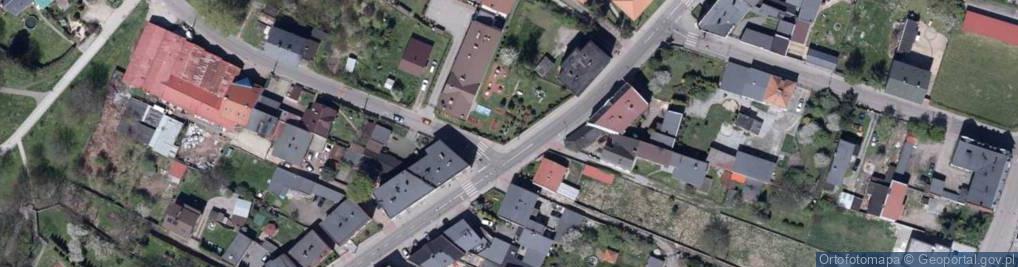 Zdjęcie satelitarne Kapliczka, Figura Świętych, Krzyż