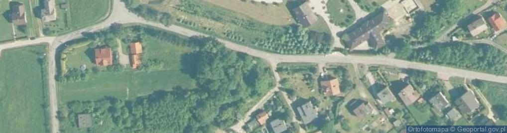 Zdjęcie satelitarne Kapliczka, Figura Świętych, Krzyż