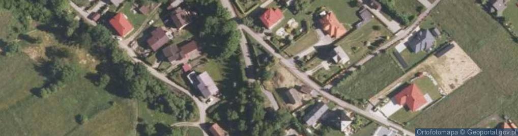 Zdjęcie satelitarne Kapliczka, Figura Świętych, Krzyż