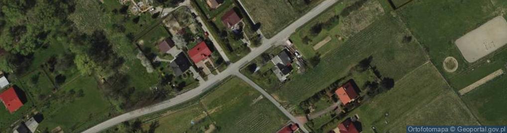 Zdjęcie satelitarne Kapliczka, Figura Świętych, Krzyż