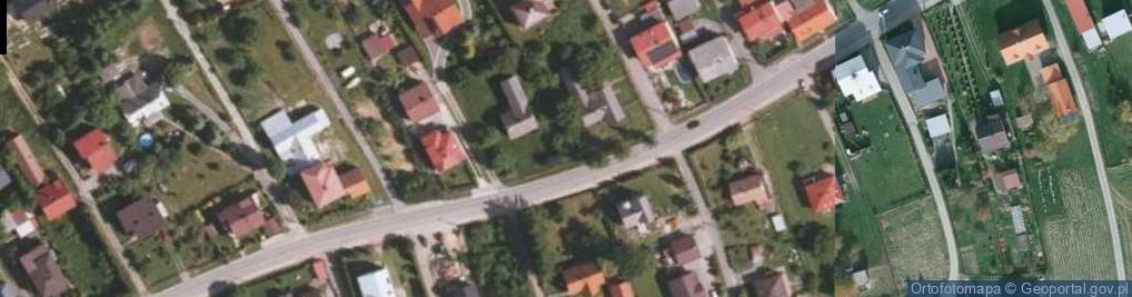 Zdjęcie satelitarne Kapliczka, Figura Świętych, Krzyż