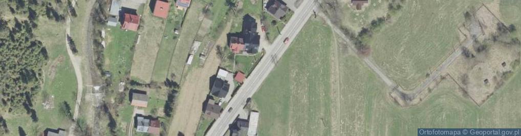 Zdjęcie satelitarne Kapliczka, Figura Świętych, Krzyż