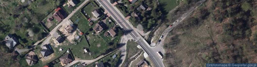 Zdjęcie satelitarne Kapliczka, Figura Świętych, Krzyż