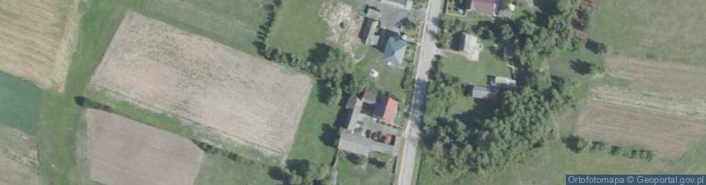 Zdjęcie satelitarne Kapliczka, Figura Świętych, Krzyż