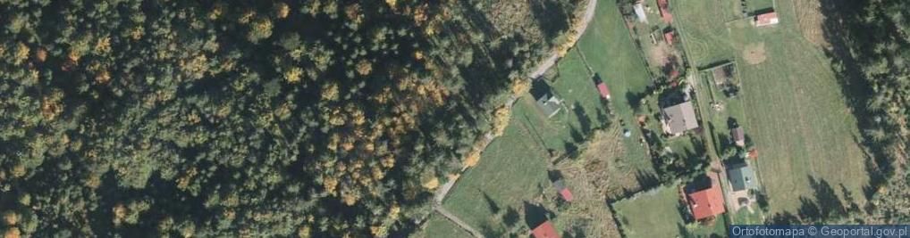 Zdjęcie satelitarne Kapliczka, Figura Świętych, Krzyż