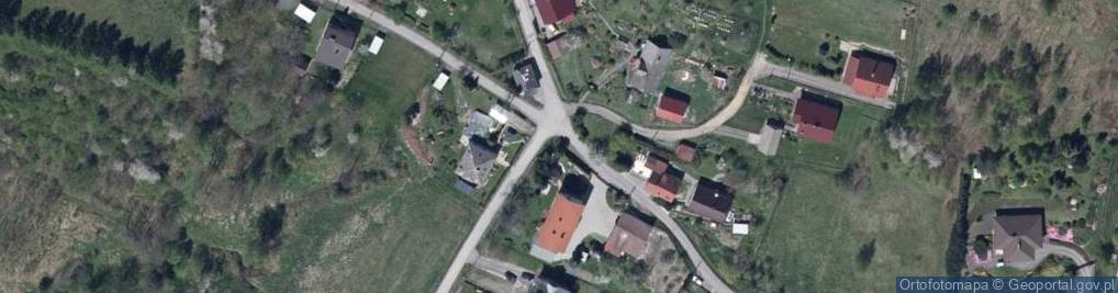 Zdjęcie satelitarne Kapliczka, Figura Świętych, Krzyż