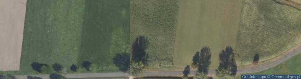 Zdjęcie satelitarne Kapliczka, Figura Świętych, Krzyż