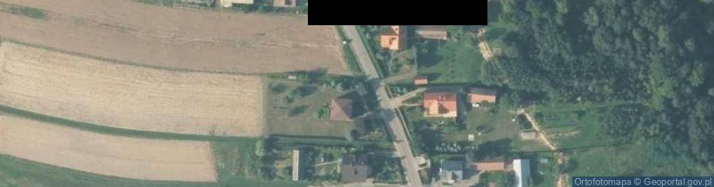 Zdjęcie satelitarne Kapliczka, Figura Świętych, Krzyż