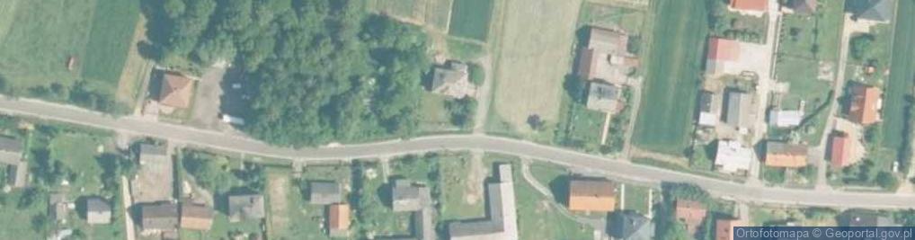 Zdjęcie satelitarne Kapliczka, Figura Świętych, Krzyż