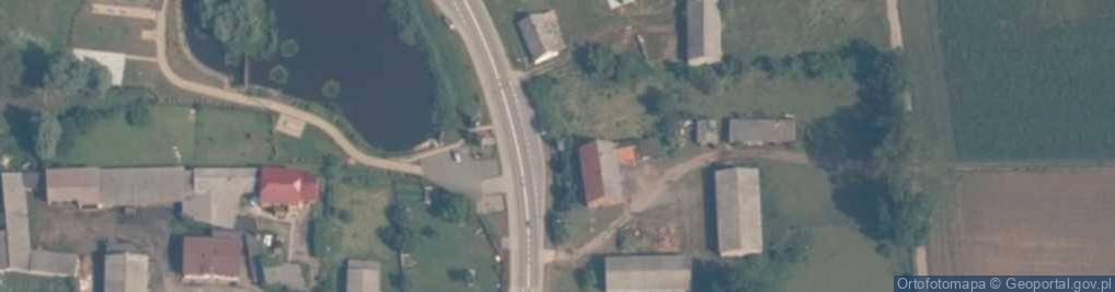 Zdjęcie satelitarne Kapliczka, Figura Świętych, Krzyż