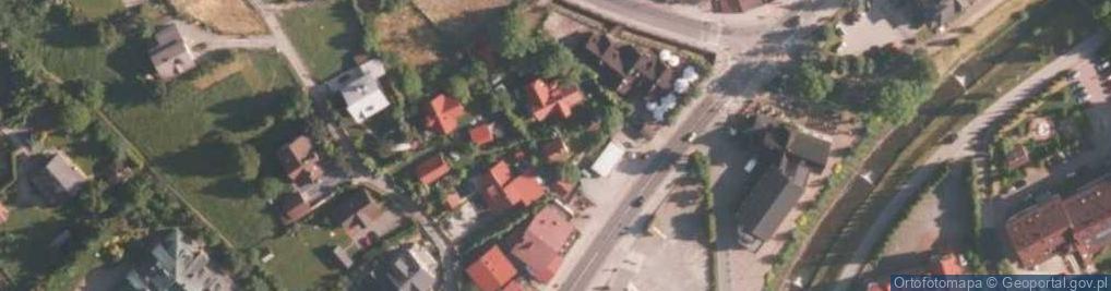 Zdjęcie satelitarne Kapliczka u Walczaków