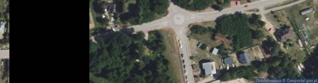 Zdjęcie satelitarne Krzyż choleryczny XIX w.