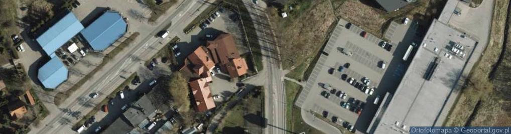 Zdjęcie satelitarne Krzyż Drewniany