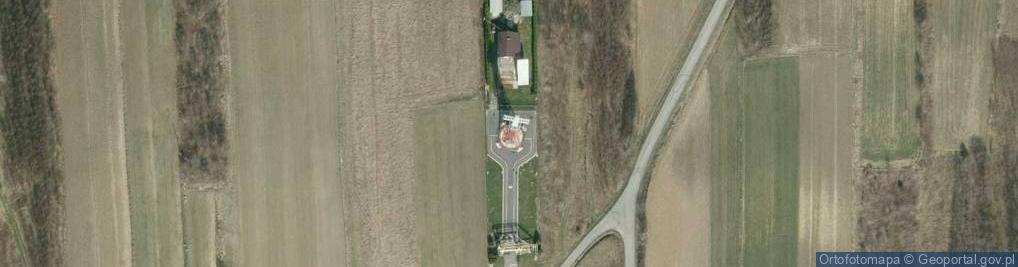 Zdjęcie satelitarne Krzyż III Tysiąclecia