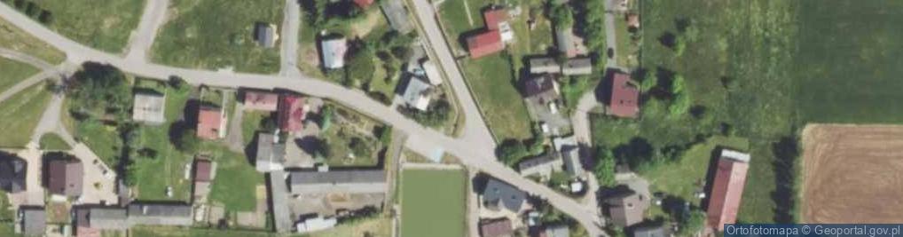 Zdjęcie satelitarne Krzyż