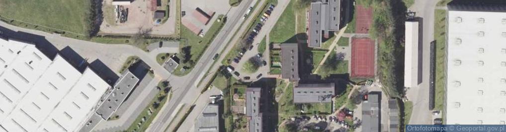Zdjęcie satelitarne Krzyż