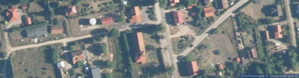 Zdjęcie satelitarne Krzyż