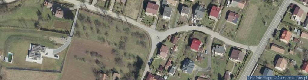 Zdjęcie satelitarne Krzyż