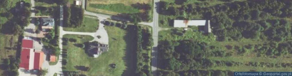 Zdjęcie satelitarne Krzyż