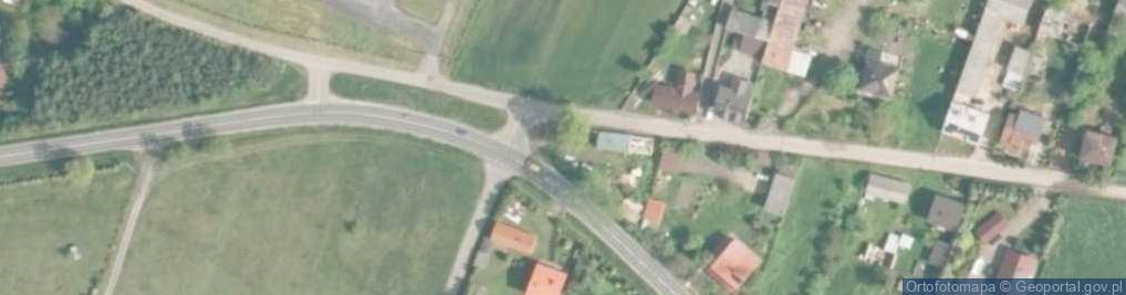 Zdjęcie satelitarne Krzyż