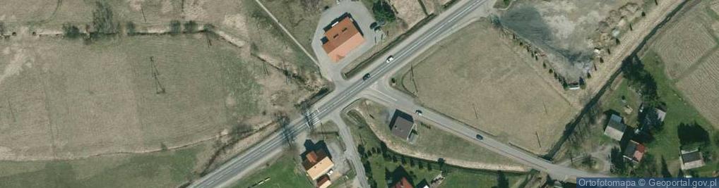 Zdjęcie satelitarne Ludowa kapliczka