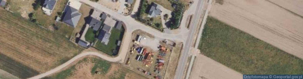 Zdjęcie satelitarne Metalowy Krzyż