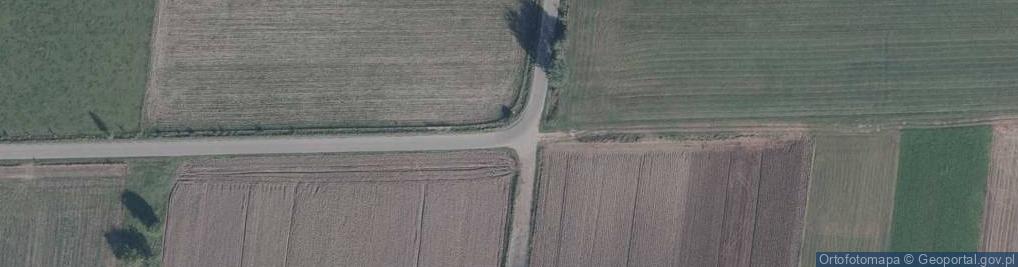 Zdjęcie satelitarne Metalowy krzyż