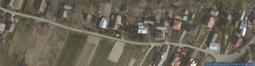 Zdjęcie satelitarne Murowana kapliczka św. Marcina