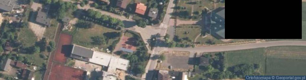 Zdjęcie satelitarne pomnik ofiar obozów koncentracyjnych