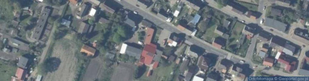 Zdjęcie satelitarne św. Florian