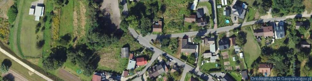 Zdjęcie satelitarne św. Jan Nepomucen i Matka Boska