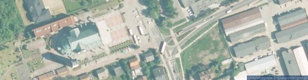 Zdjęcie satelitarne Św. Krzysztof