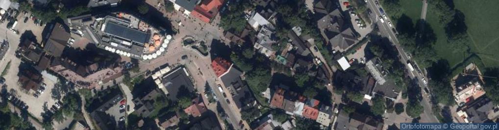 Zdjęcie satelitarne Bacówka