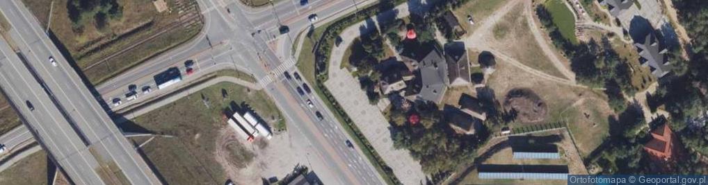 Zdjęcie satelitarne Chata góralska