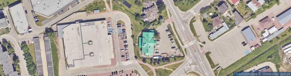 Zdjęcie satelitarne Elżbieta Bednarowicz Zajazd pod Świerkiem