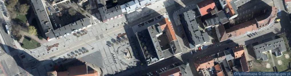 Zdjęcie satelitarne Gospoda Komoda