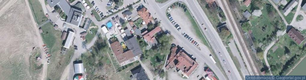 Zdjęcie satelitarne Gospoda Pod Czantorią