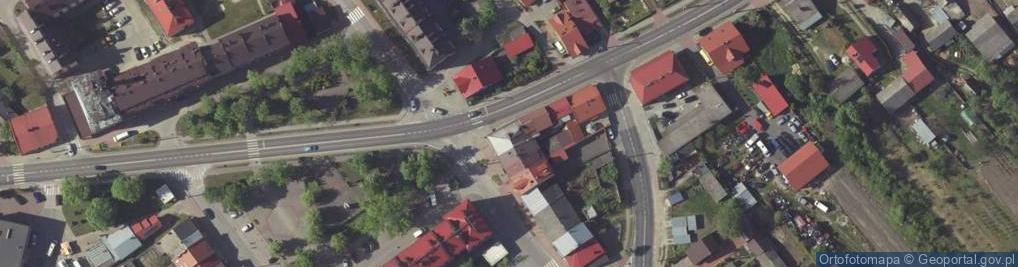 Zdjęcie satelitarne Gospoda Pod Gontem