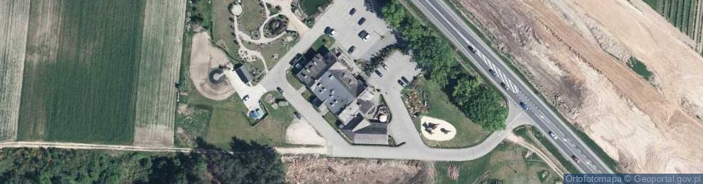 Zdjęcie satelitarne Jakubowa Izba