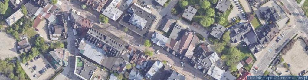 Zdjęcie satelitarne Karcma Zapiecek