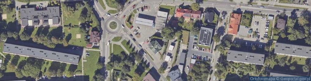 Zdjęcie satelitarne Karczma Chłopska Łyczko