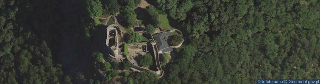 Zdjęcie satelitarne Karczma Chojnik
