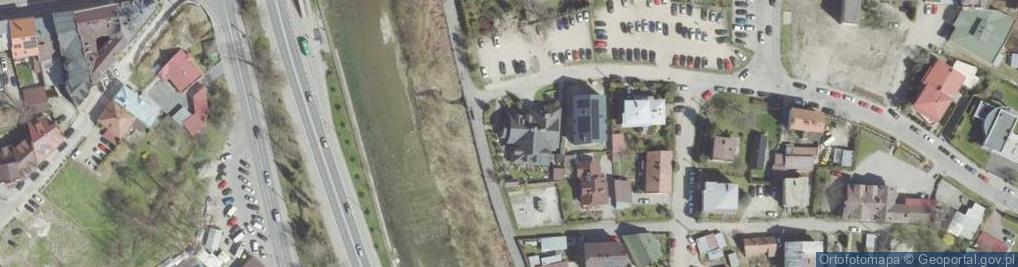 Zdjęcie satelitarne Karczma Na Kamieńcu