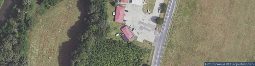 Zdjęcie satelitarne Karczma w Łące