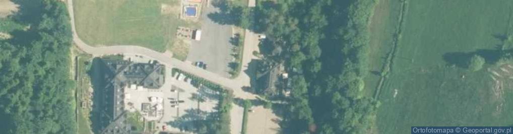 Zdjęcie satelitarne Oberża