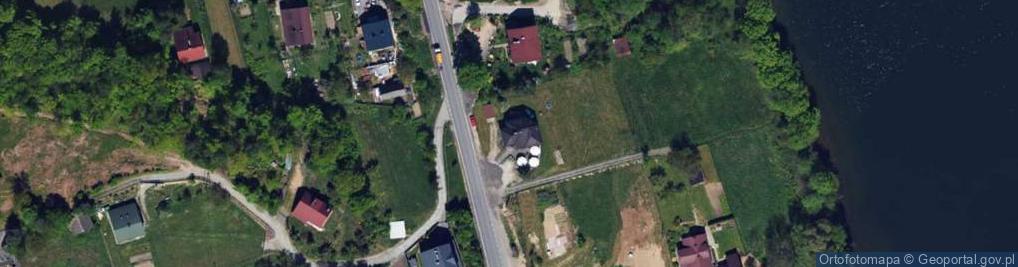 Zdjęcie satelitarne Piotr Gancarczyk Zajazd "Rotunda"