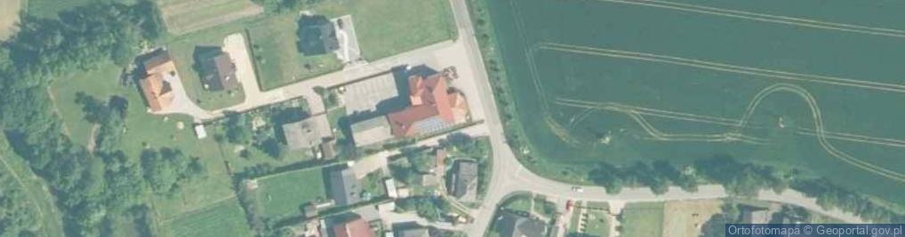 Zdjęcie satelitarne Włosień
