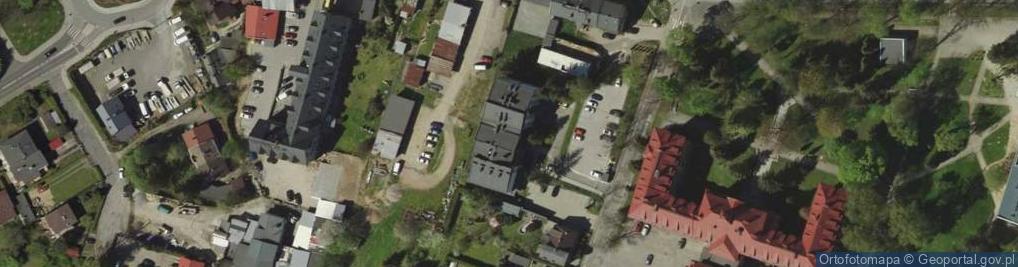 Zdjęcie satelitarne Zajazd "Academicus"