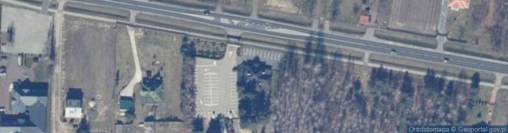 Zdjęcie satelitarne Zajazd Brzozowy Raj