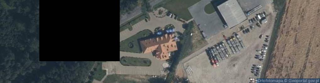 Zdjęcie satelitarne Zajazd "Forest"